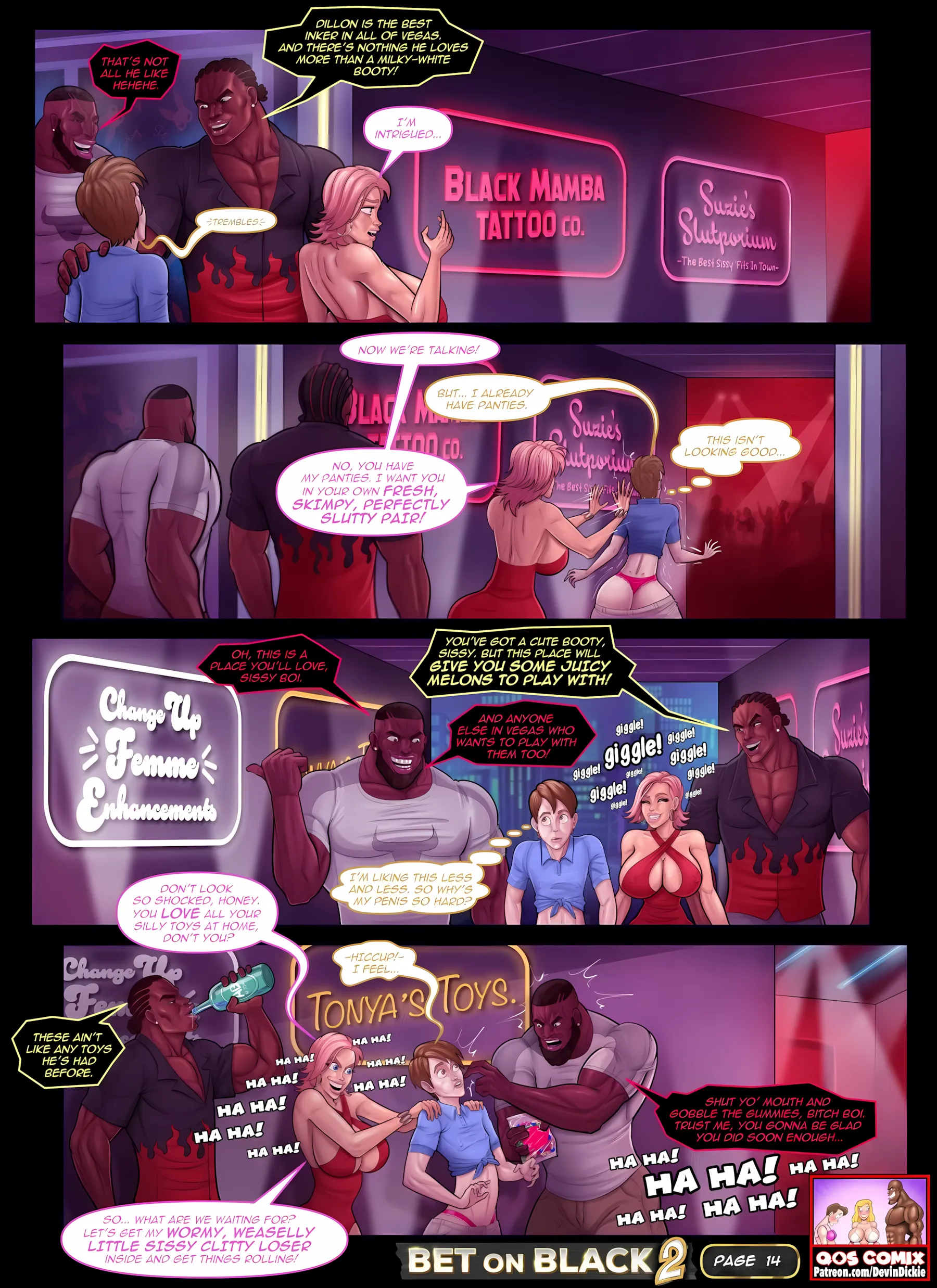 Always Bet on Black [Devin Dickie], 2. Always Bet on Black, page 15 of 36