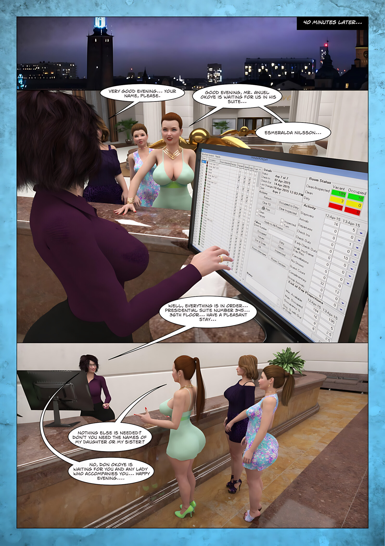 Lonely Swedish Wife [Moiarte3D], Lonely Swedish Wife 5, page 6 of 57
