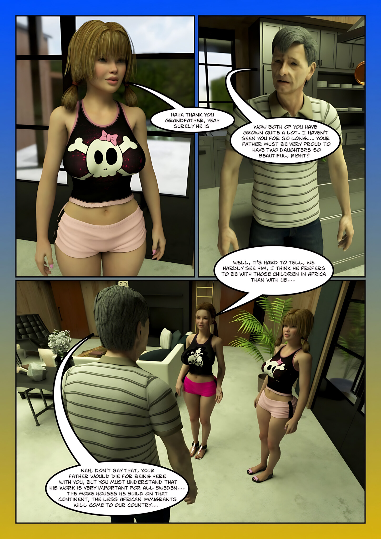 Lonely Swedish Wife [Moiarte3D], Lonely Swedish Wife 3, page 2 of 32