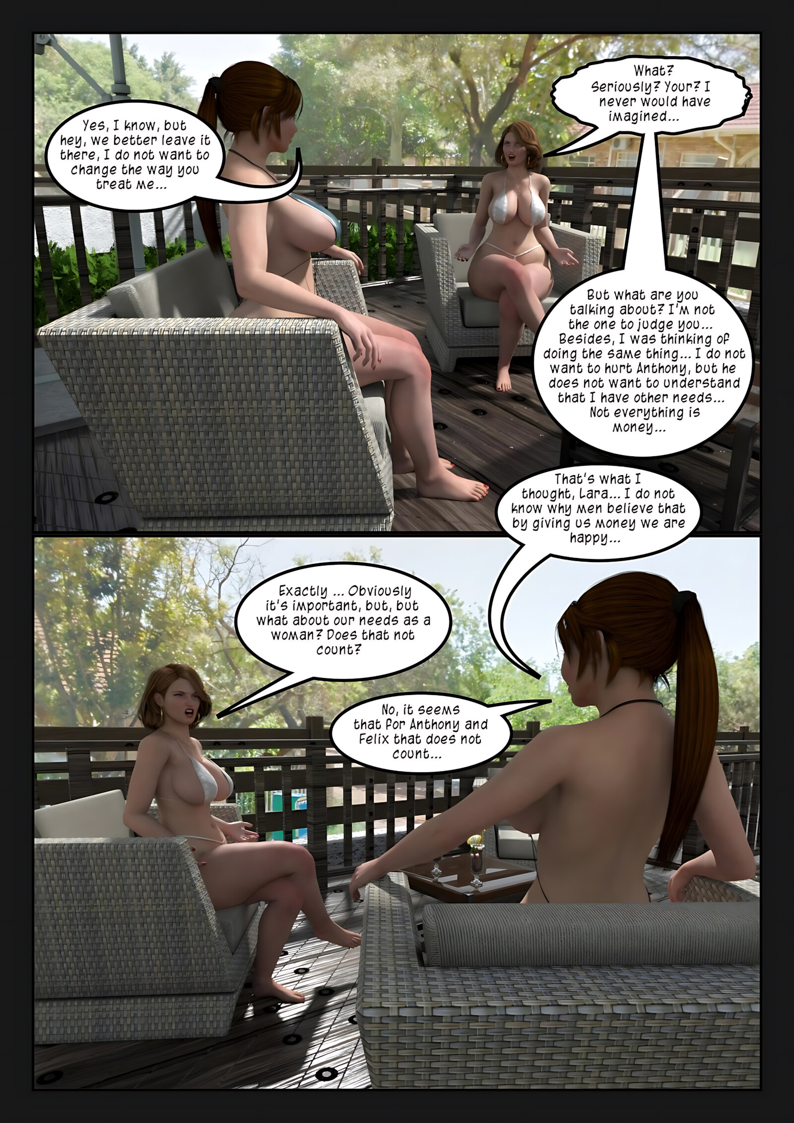 Lonely Swedish Wife [Moiarte3D], Lonely Swedish Wife 1, page 8 of 35