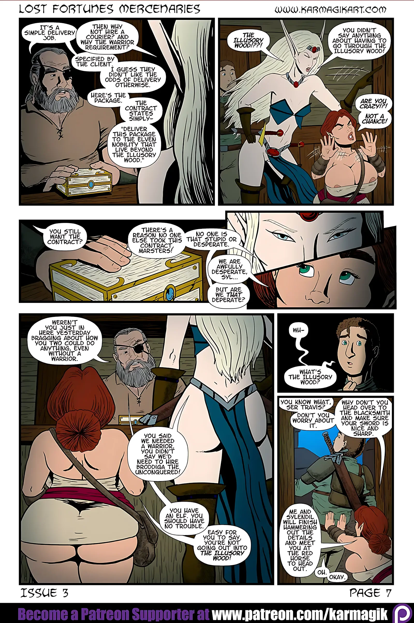 Lost Fortunes – Mercenaries Book I [Karmagik], 3 . Lost Fortunes Mercenaries - Chapter 3 [Karmagik], page 8 of 25