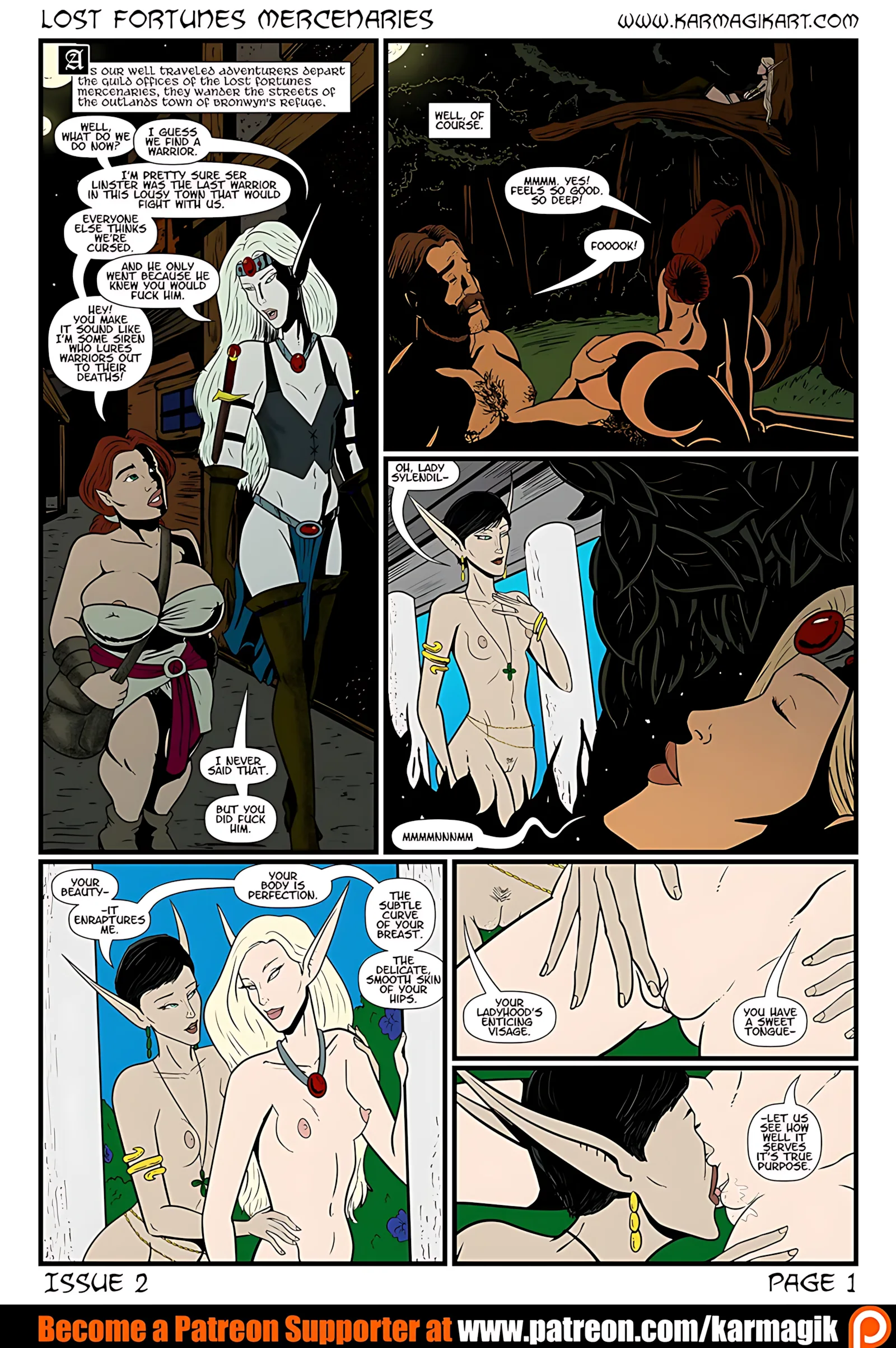 Lost Fortunes – Mercenaries Book I [Karmagik], 2 . Lost Fortunes Mercenaries - Chapter 2, page 2 of 21