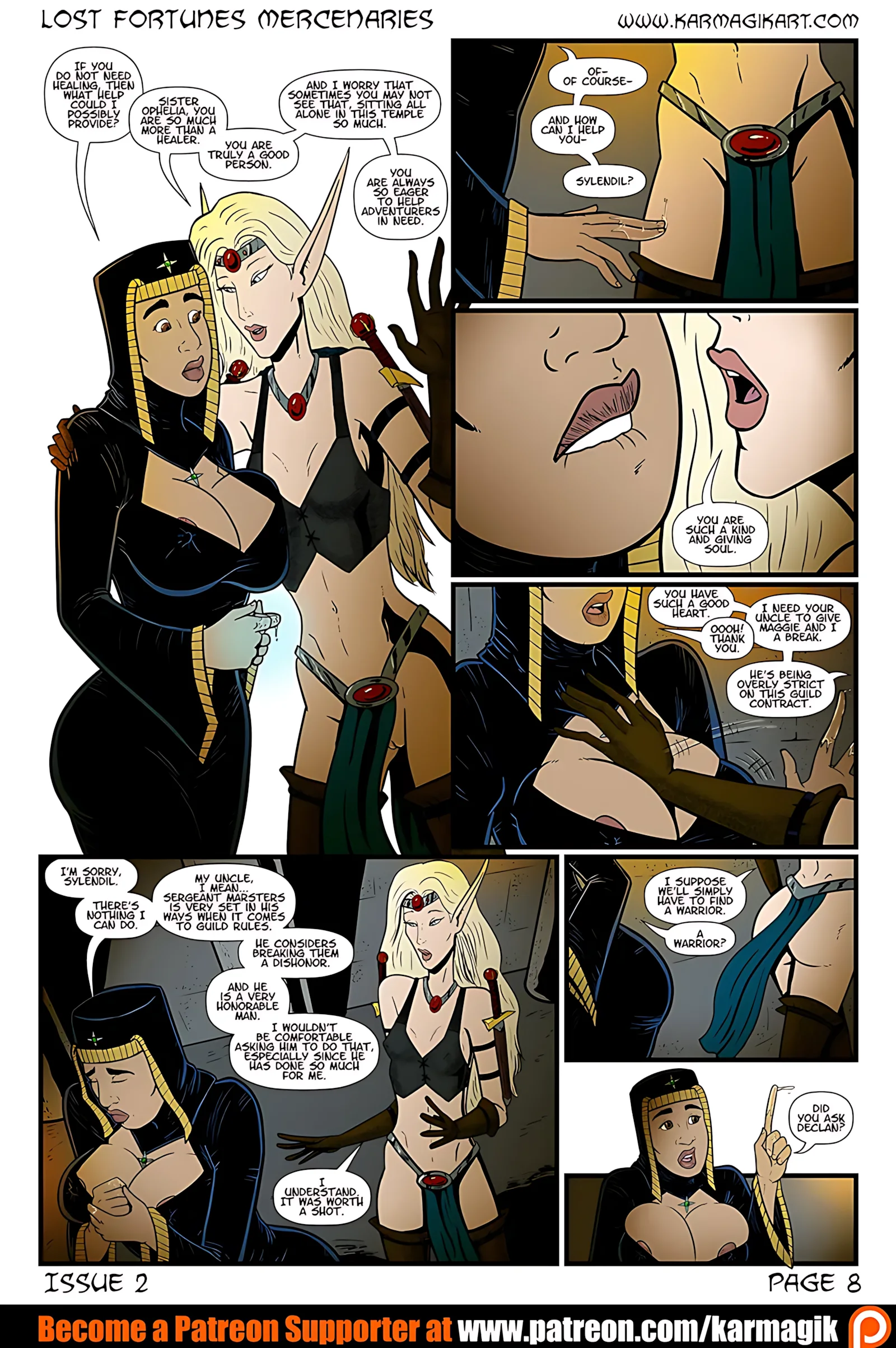 Lost Fortunes – Mercenaries Book I [Karmagik], 2 . Lost Fortunes Mercenaries - Chapter 2, page 9 of 21