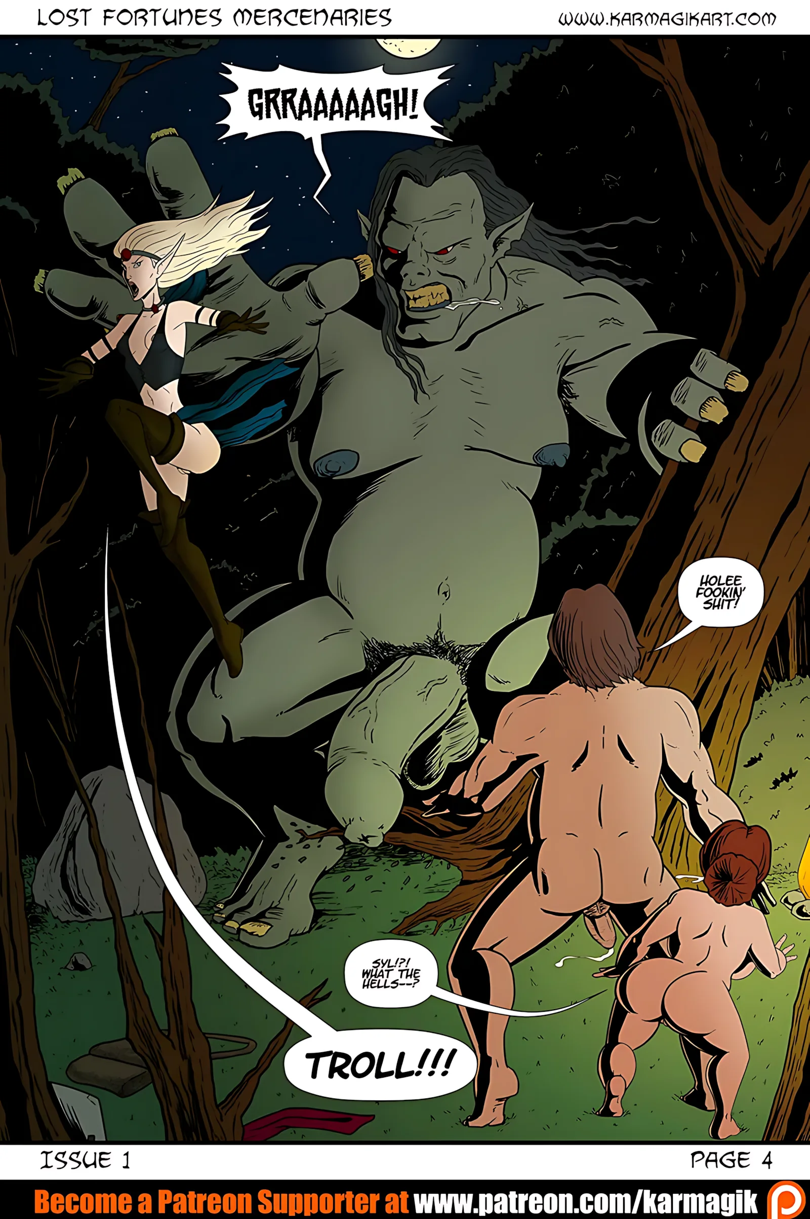 Lost Fortunes – Mercenaries Book I [Karmagik], 1 . Lost Fortunes Mercenaries - Chapter 1, page 5 of 9