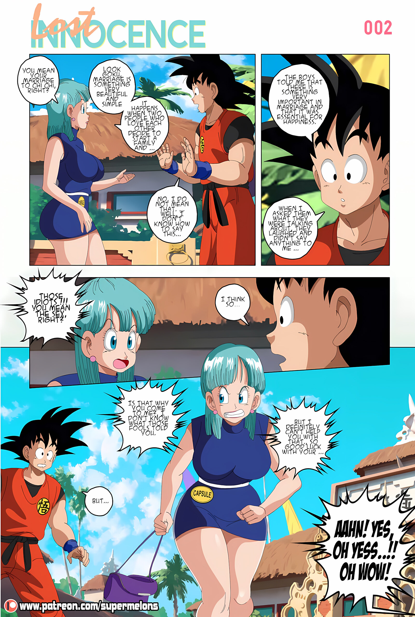 Lost Innocence – Dragon Ball [Super Melons], Lost Innocence - Dragon Ball, page 3 of 29