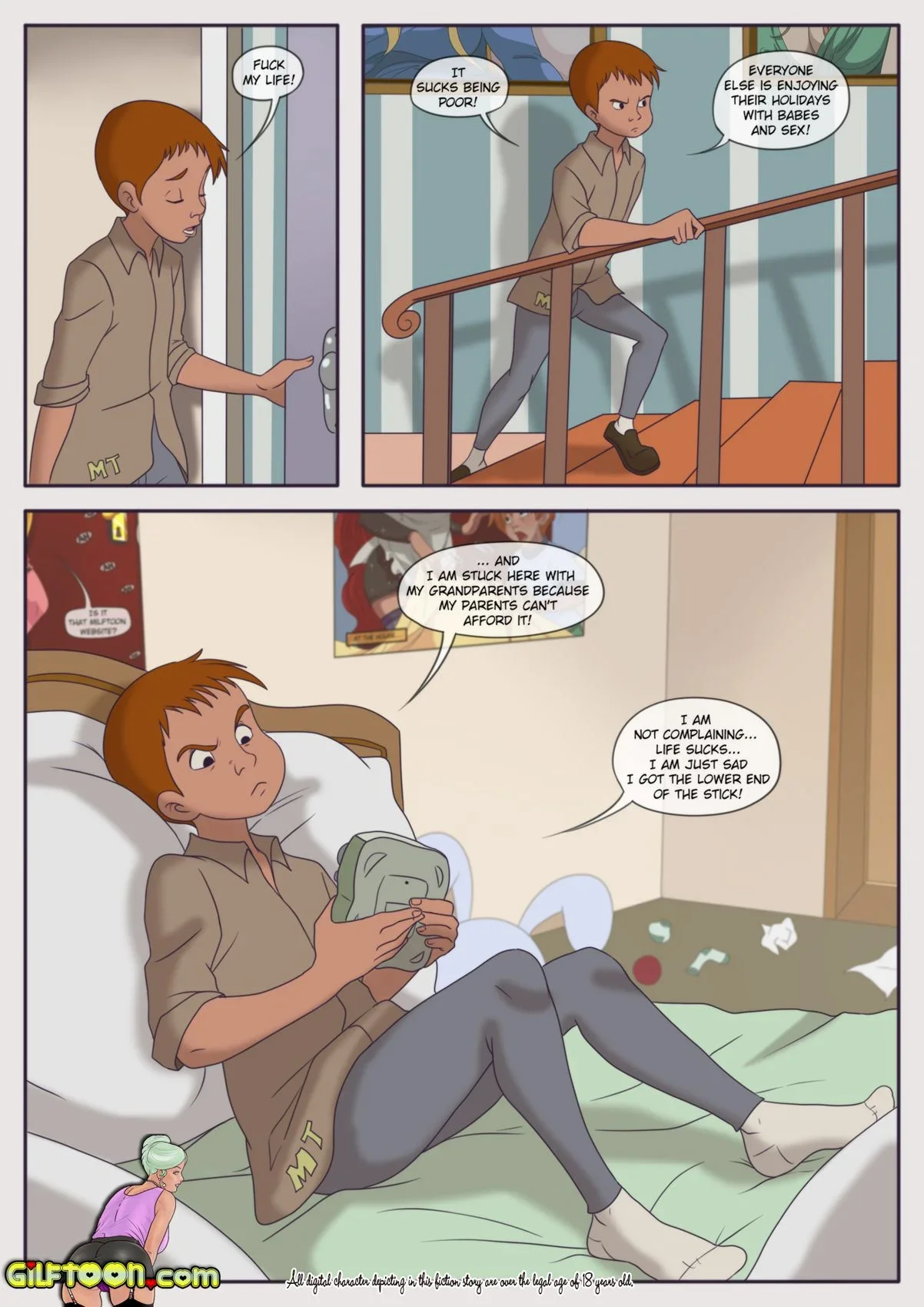 Lunch Time [Gilftoon], 1 . Lunch Time - Chapter 1, page 2 of 20