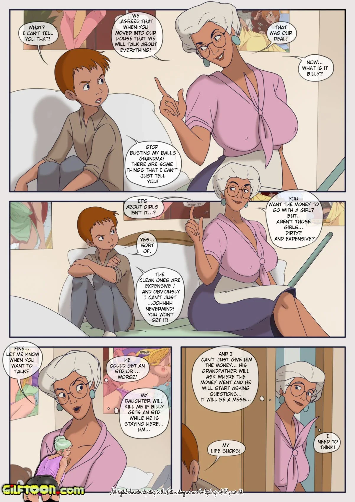 Lunch Time [Gilftoon], 1 . Lunch Time - Chapter 1, page 4 of 20