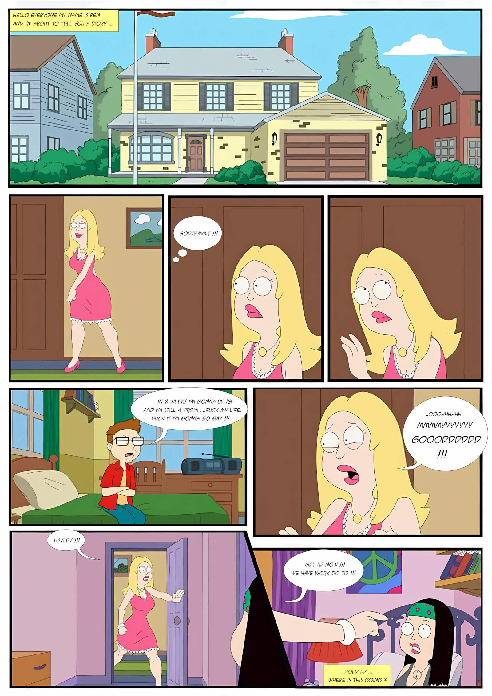 American Dad Family Fun [Grigori], American Dad Family Fun, page 1 of 10