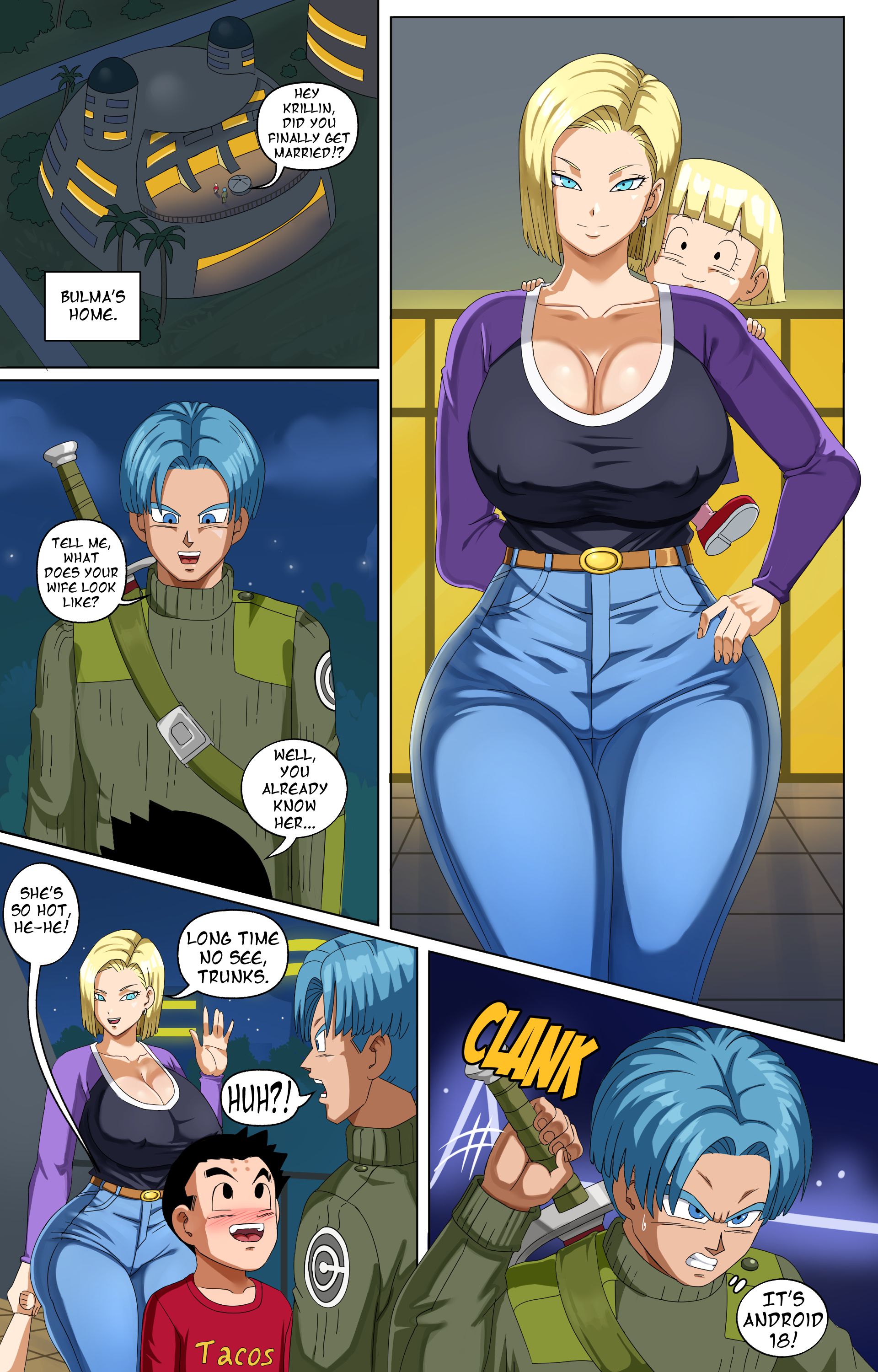 Meeting Android 18 Yet Again [PinkPawg], Meeting Android 18 Yet Again, page 2 of 23