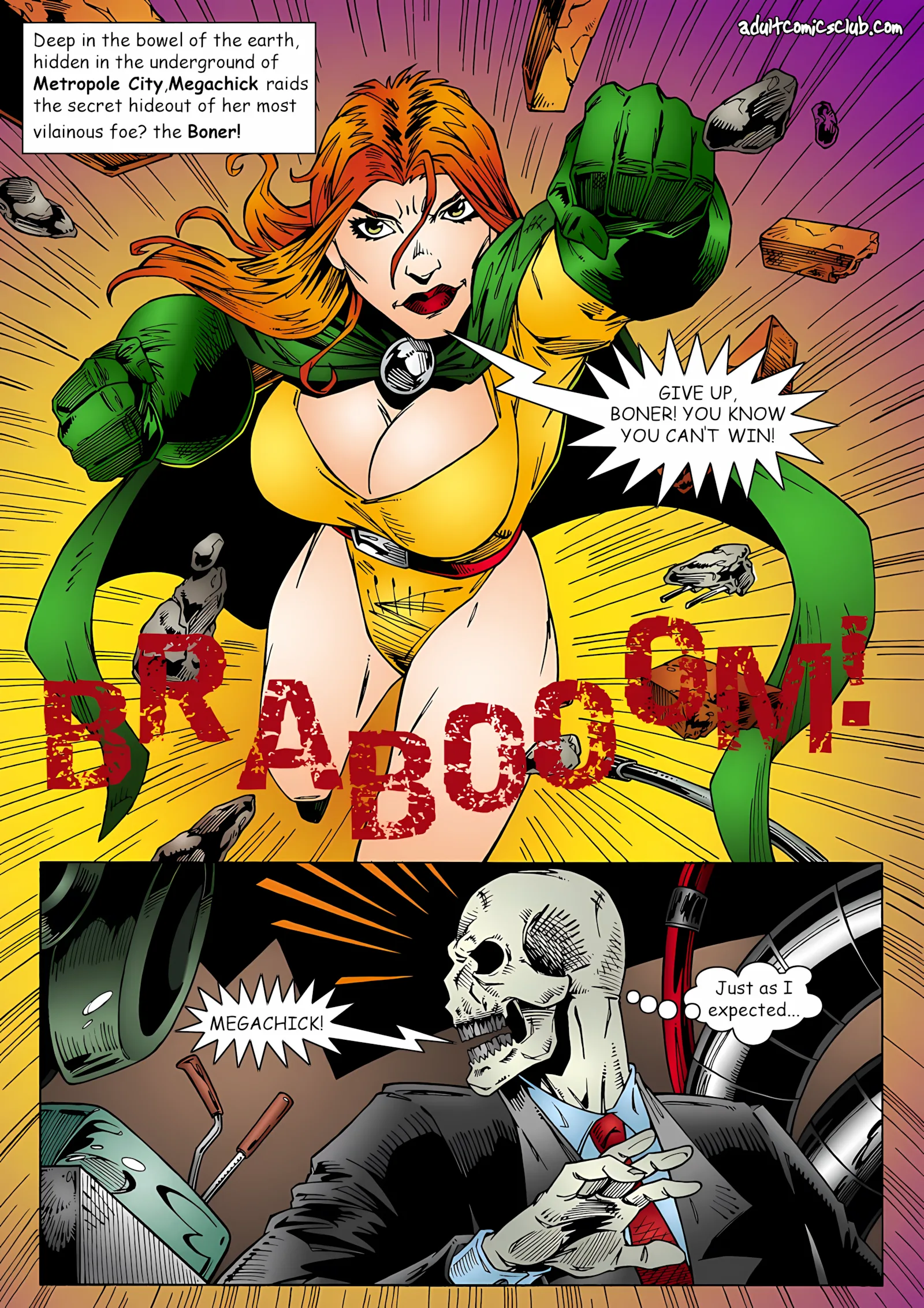 Megachick [AdultComicsClub], 1 . Megachick - [AdultComicsClub], page 1 of 31