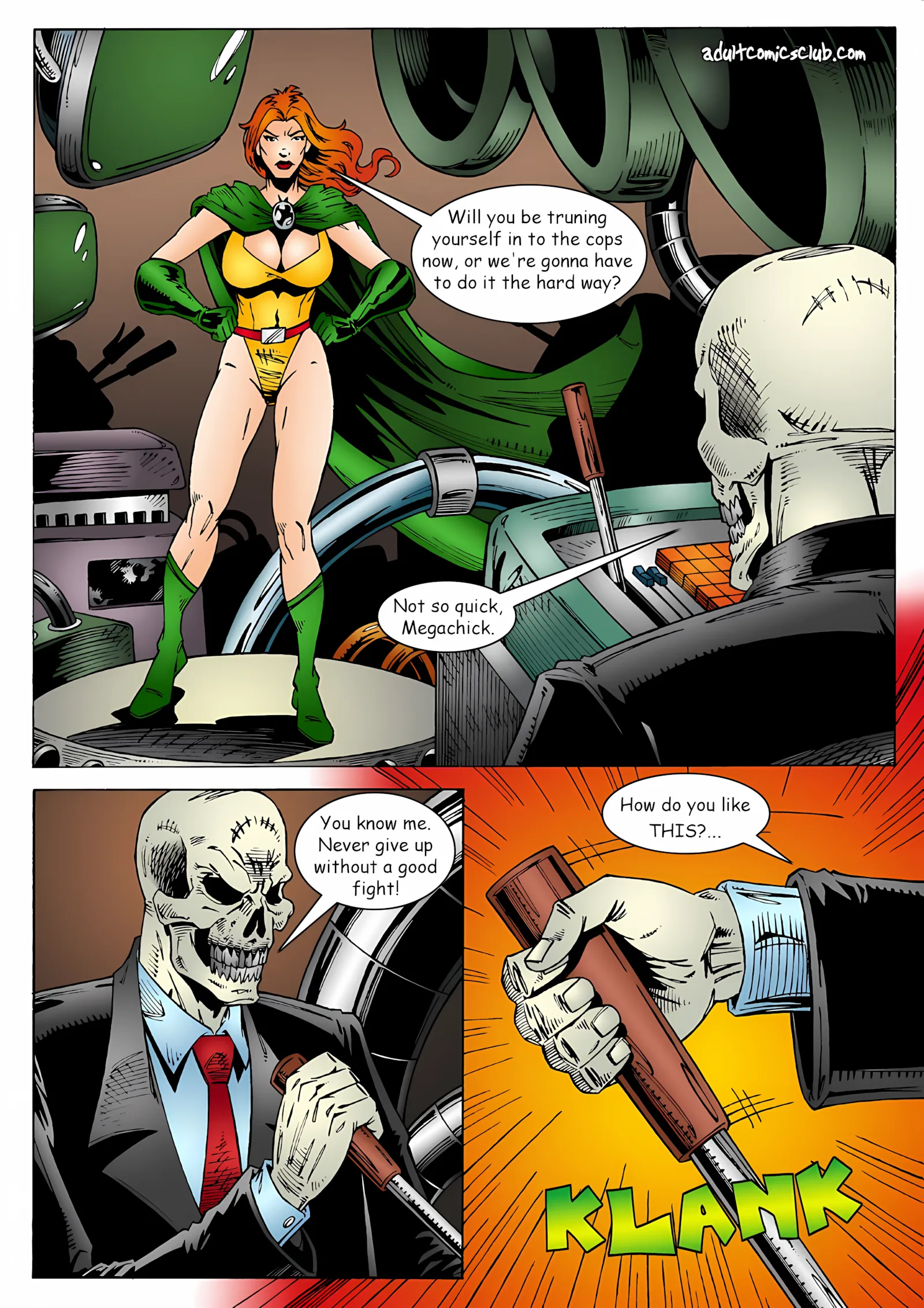 Megachick [AdultComicsClub], 1 . Megachick - [AdultComicsClub], page 2 of 31