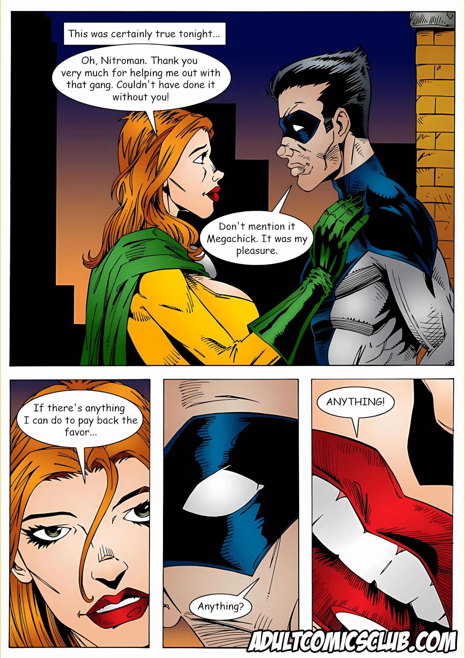 Megachick [AdultComicsClub], 1 . Megachick - [AdultComicsClub], page 12 of 31
