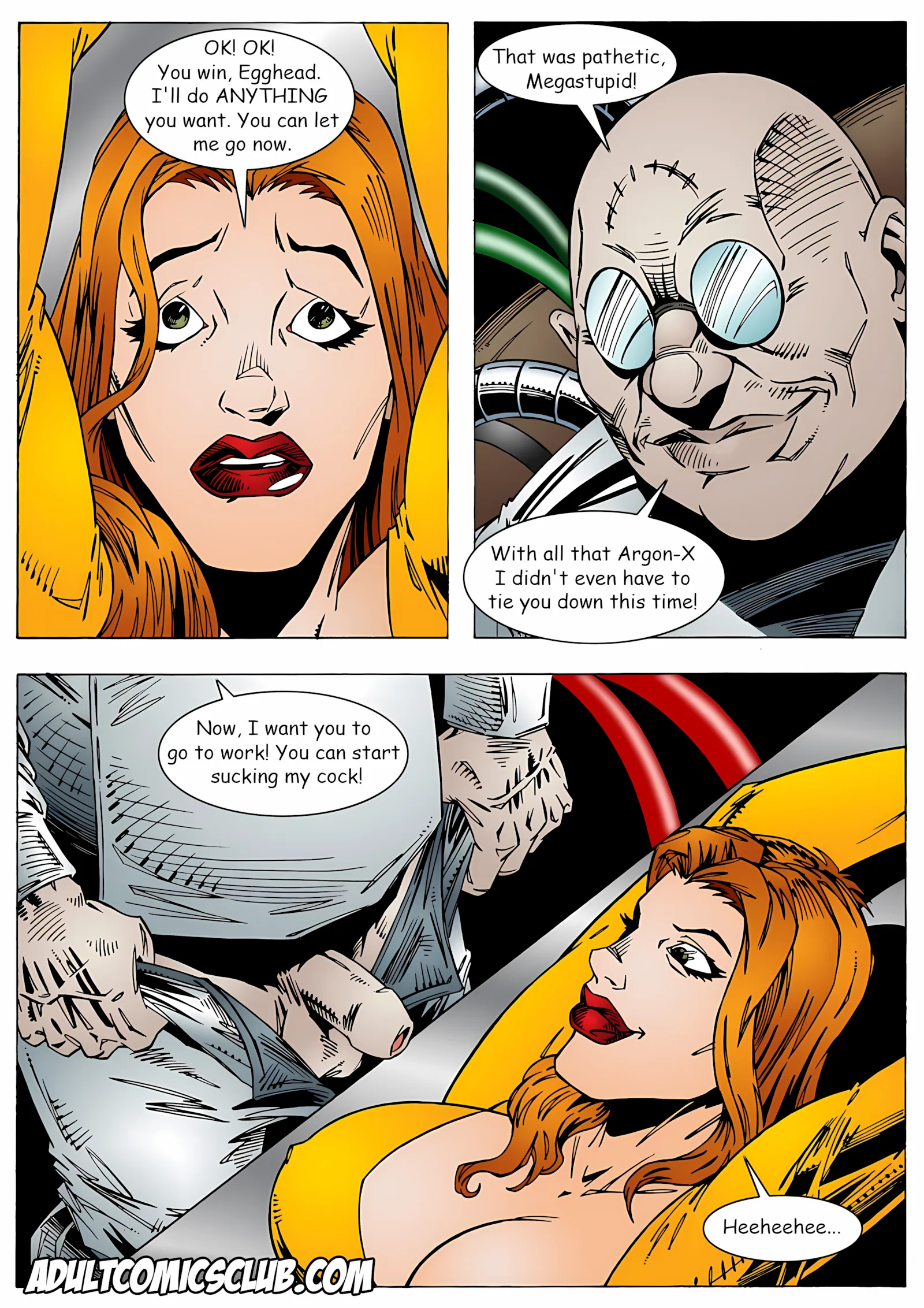 Megachick [AdultComicsClub], 1 . Megachick - [AdultComicsClub], page 22 of 31