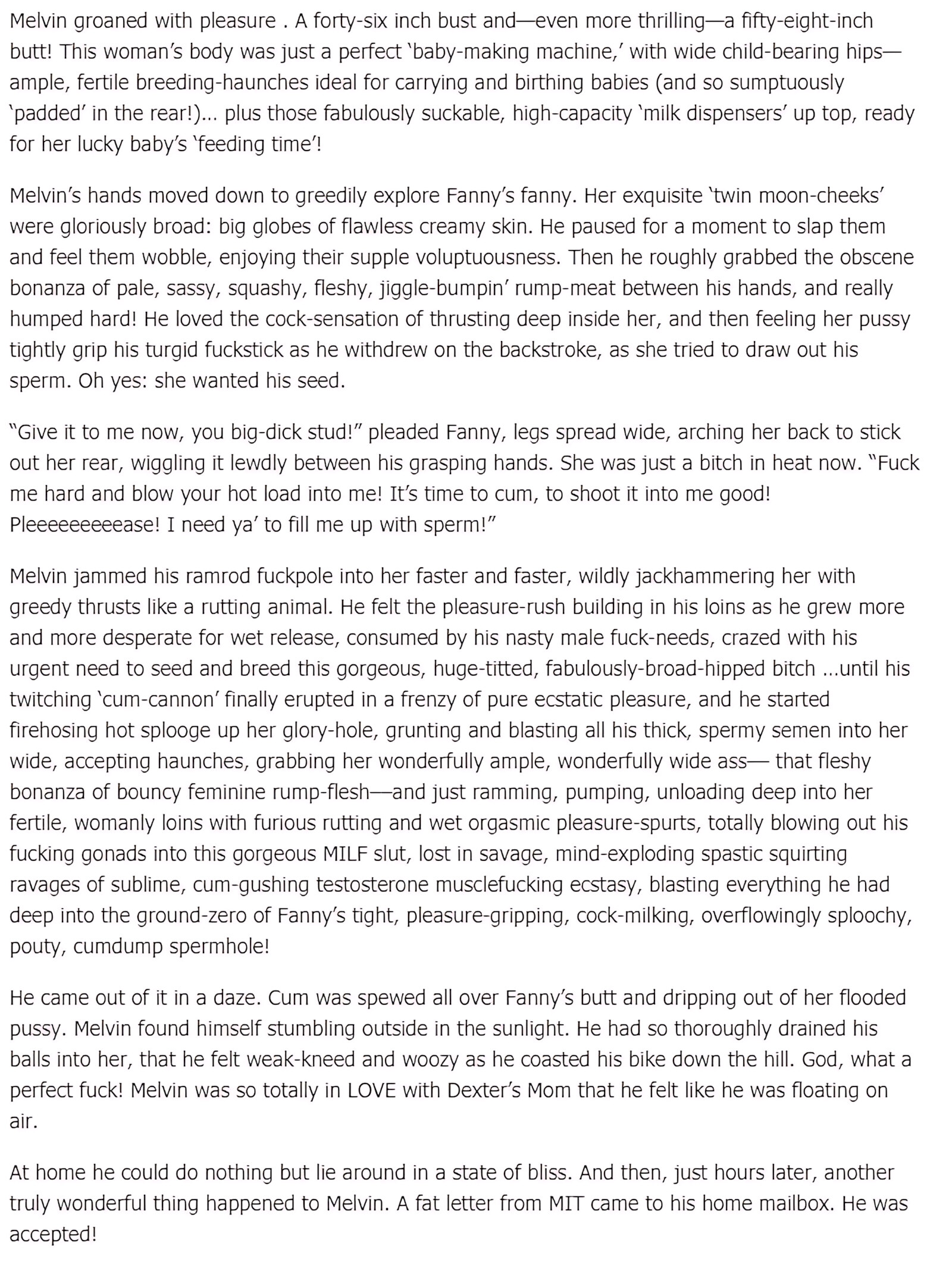 Melvin’s Lucky Day [The FOXXX], Melvin’s Lucky Day, page 16 of 19