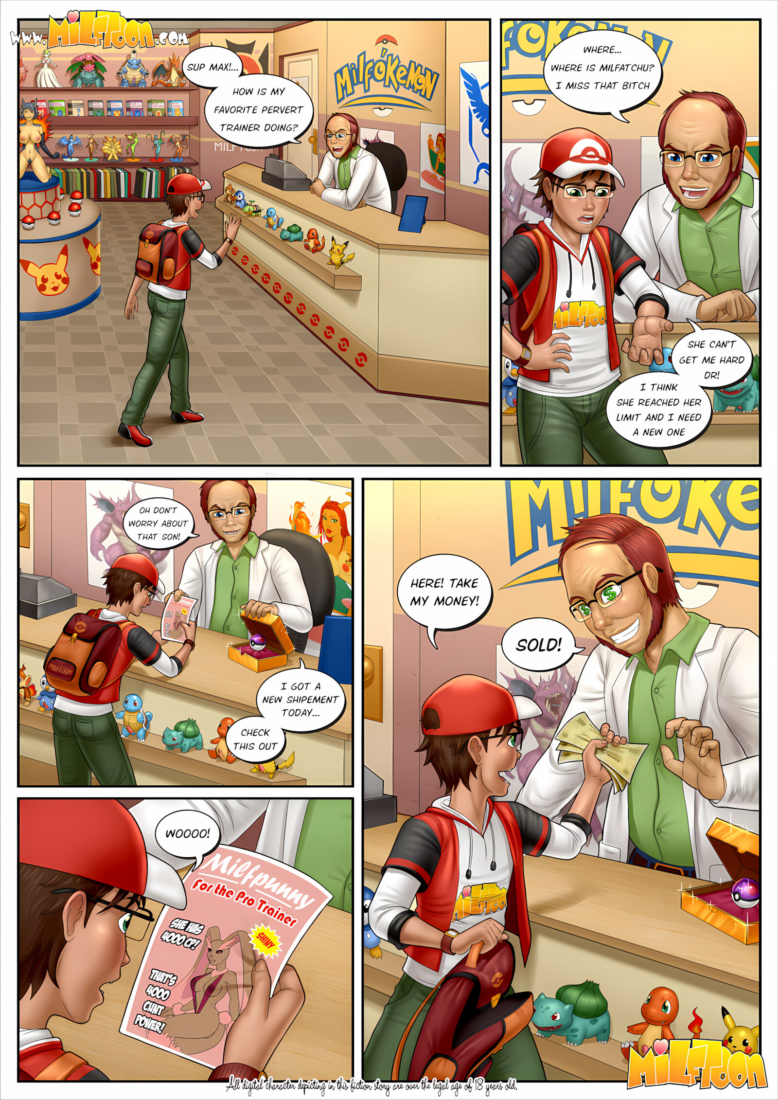 Milfpokemon Pre-Go [Milftoon], Milfpokemon Pre-Go 1, page 5 of 19
