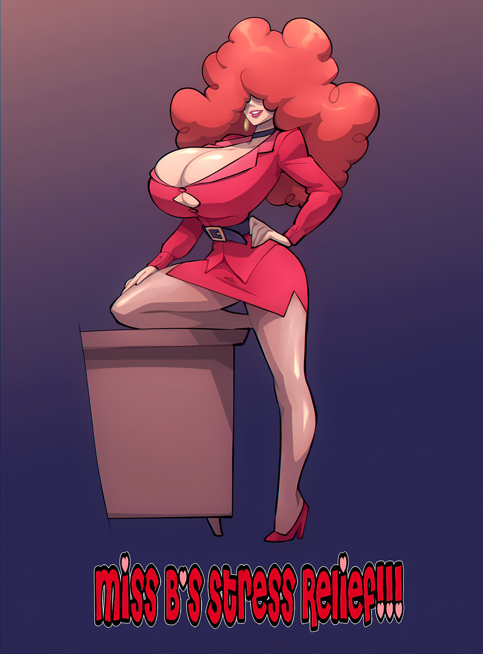 Miss B’s Stress Relief!! [BigDad], Miss B's Stress Relief!!, page 1 of 65