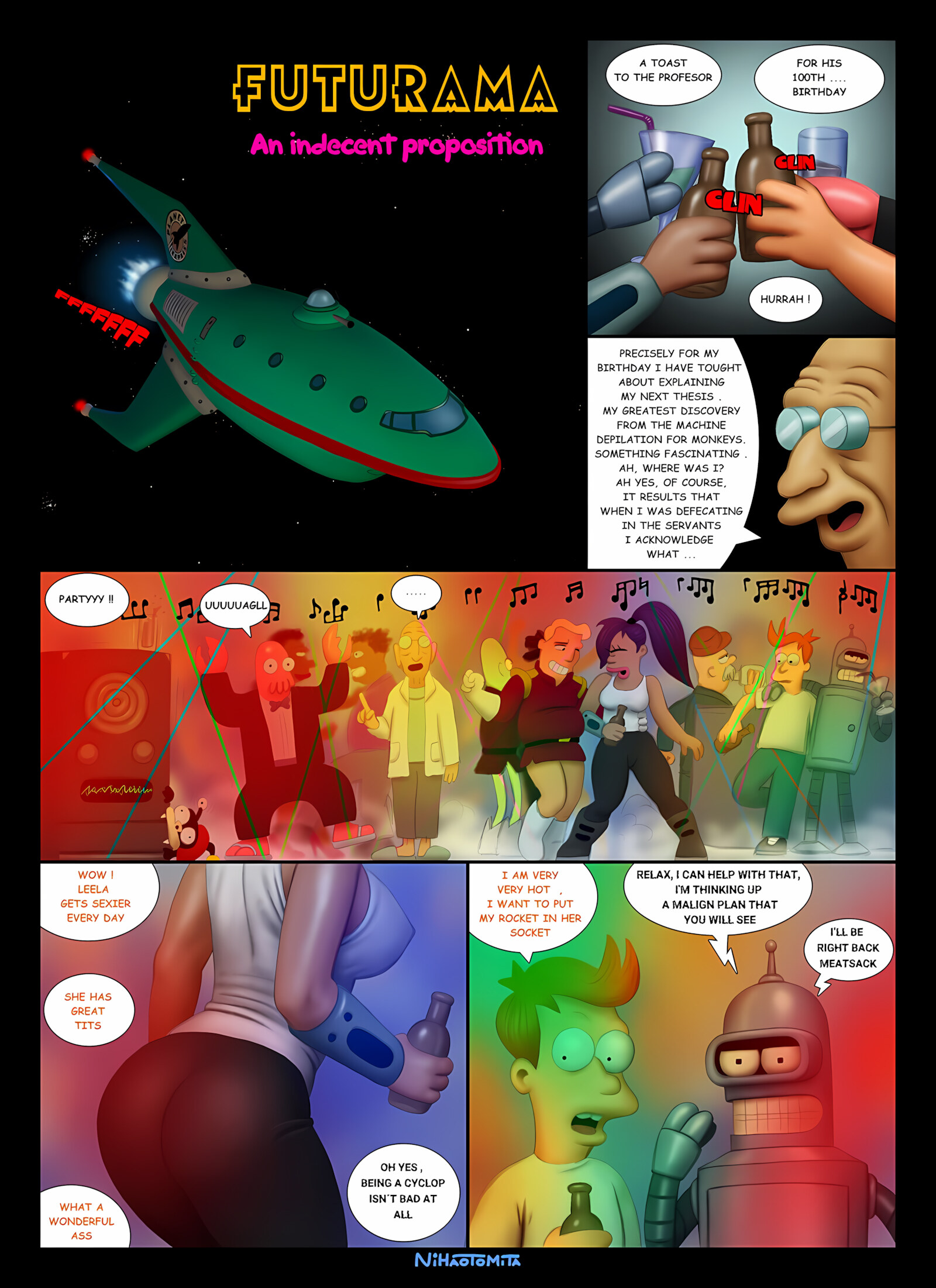 An Indecent Proposition [Nihaotomita], An Indecent Proposition, page 2 of 18