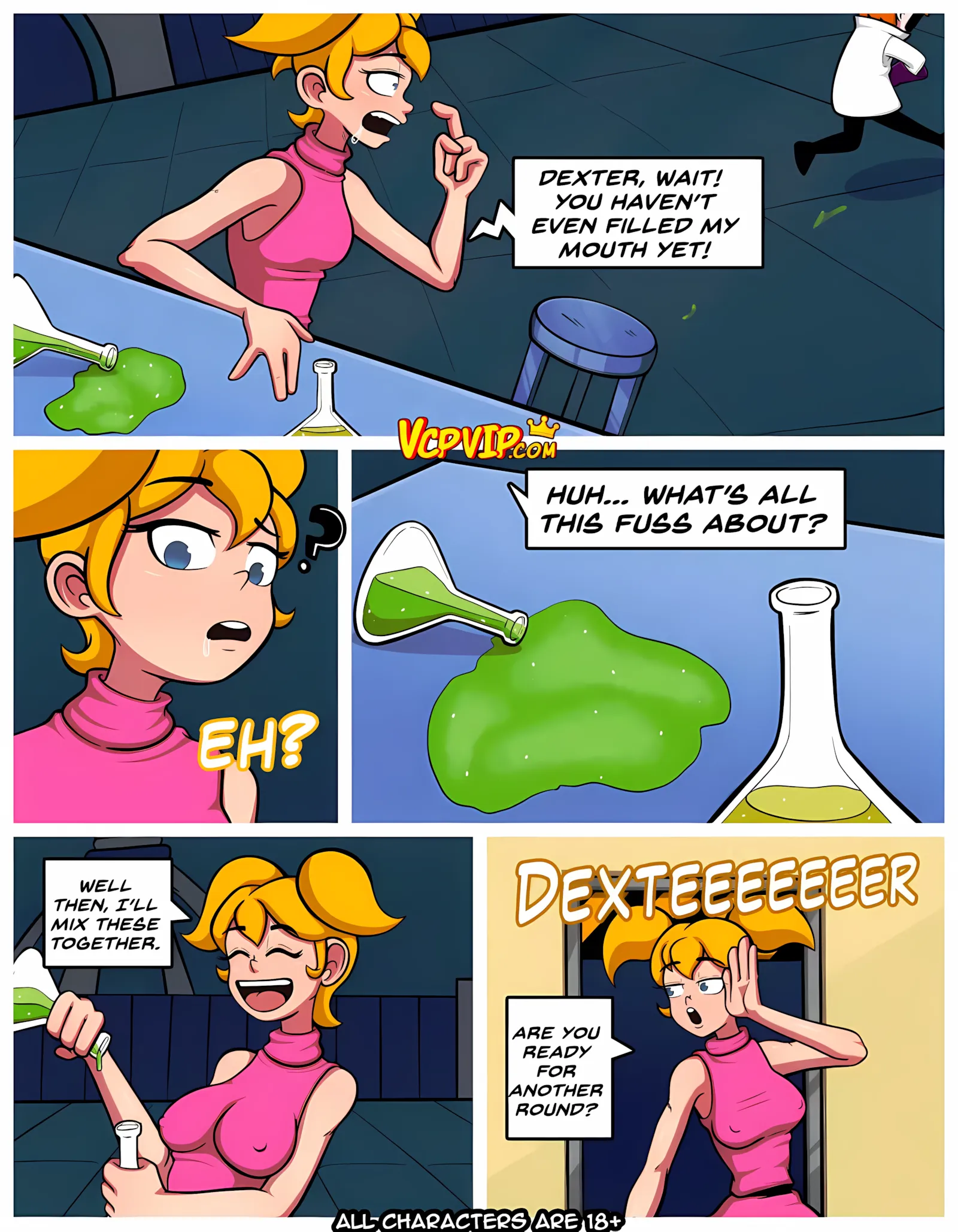 Mom out of Control! (Dexter’s Laboratory), 1. Mom out of Control! [EbaComix], page 14 of 25