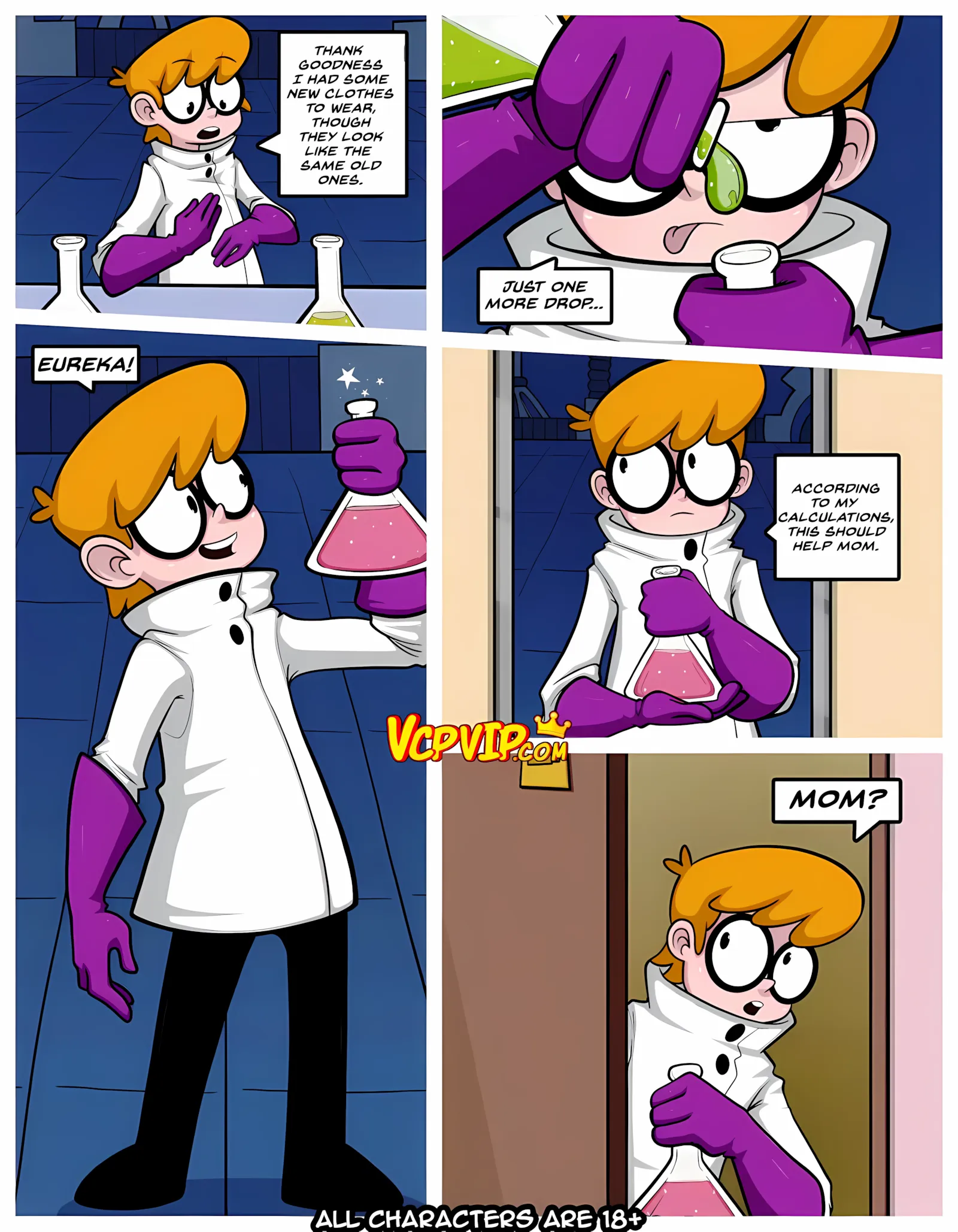 Mom out of Control! (Dexter’s Laboratory), 1. Mom out of Control! [EbaComix], page 15 of 25
