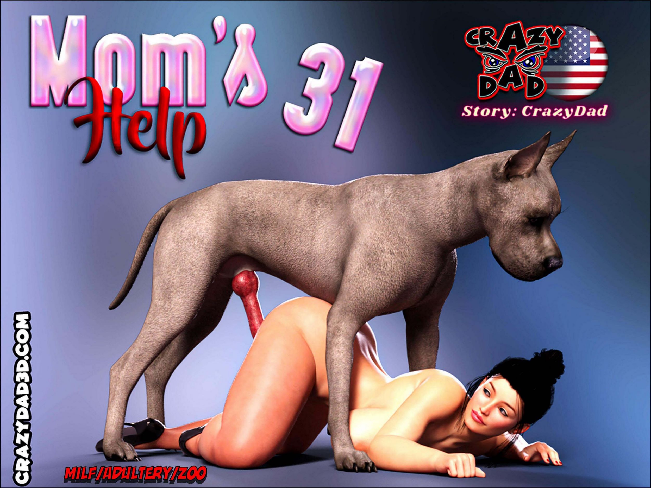 Mom’s Help 31-39 [CrazyDad3D], Mom's Help 31, page 1 of 72