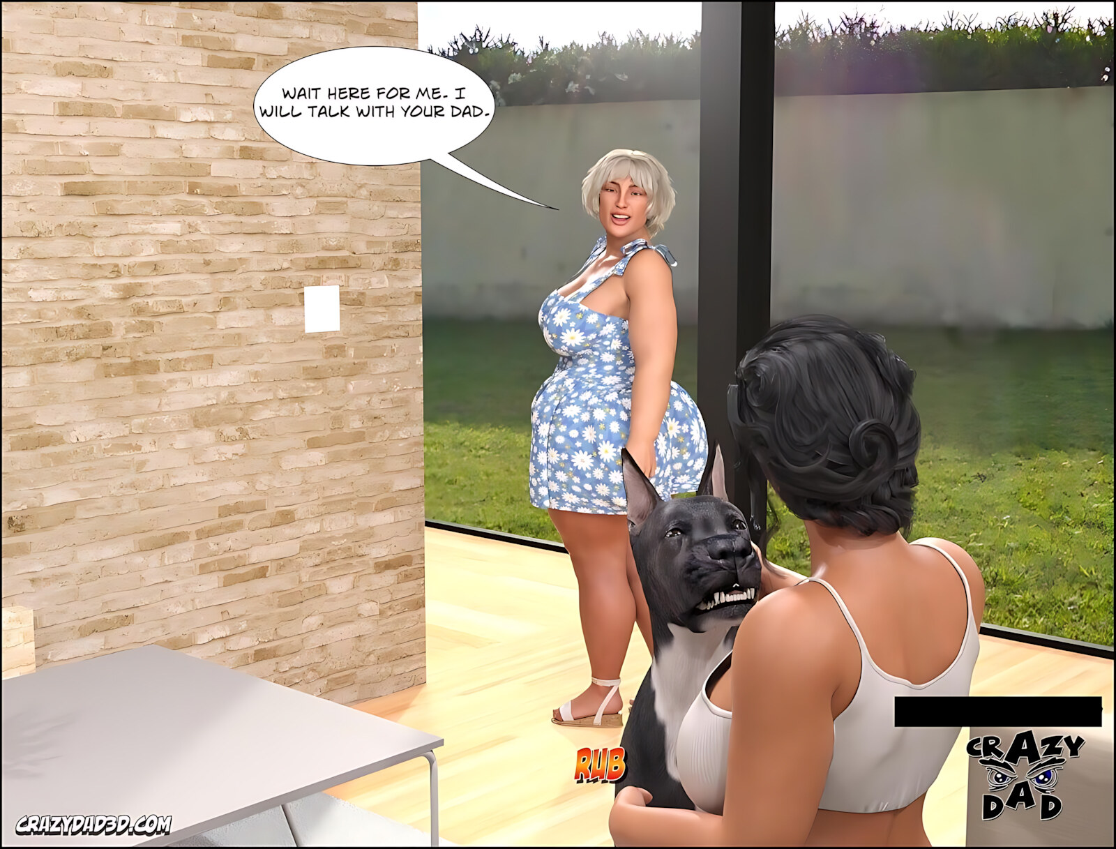 Mother Desire Forbidden 21-25 [CrazyDad3D], Mother Desire Forbidden 21, page 76 of 102