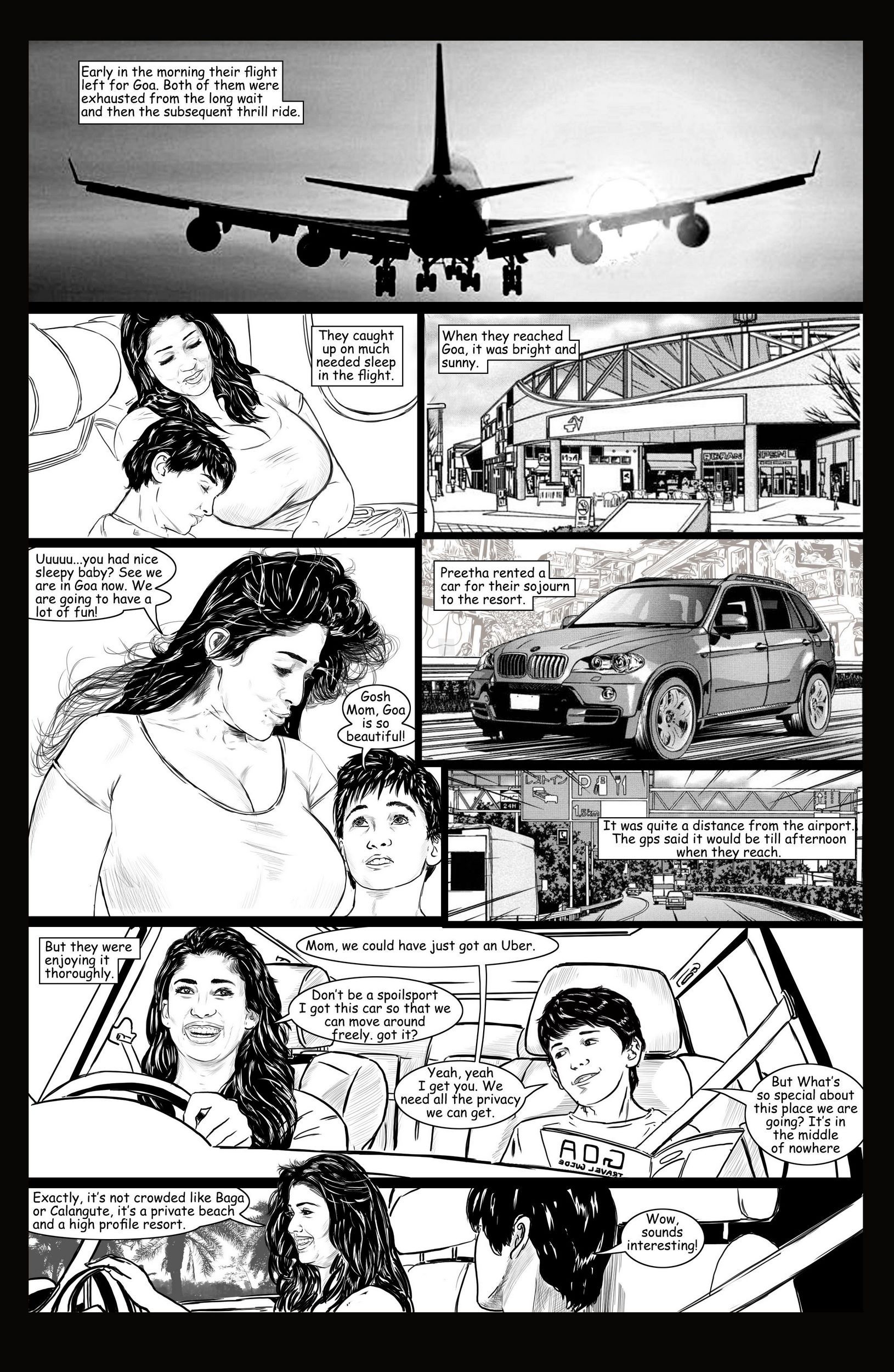 Motherhood – A Tale Of Love [Amarsroshta], 7 . Honeymoon In Goa - I, page 25 of 64
