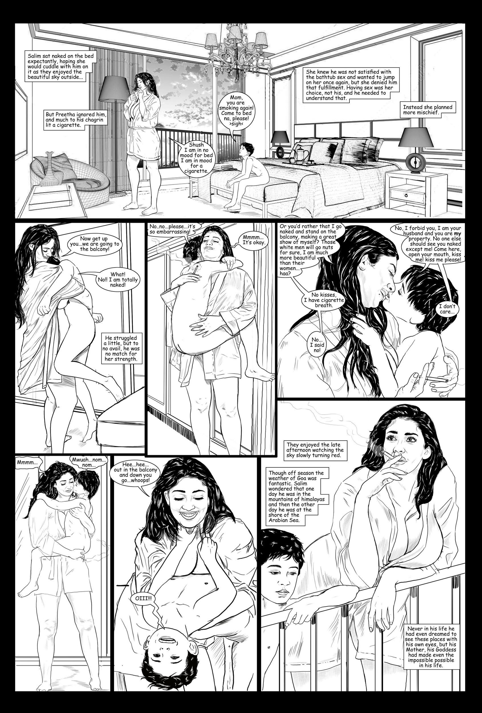 Motherhood – A Tale Of Love [Amarsroshta], 7 . Honeymoon In Goa - I, page 40 of 64