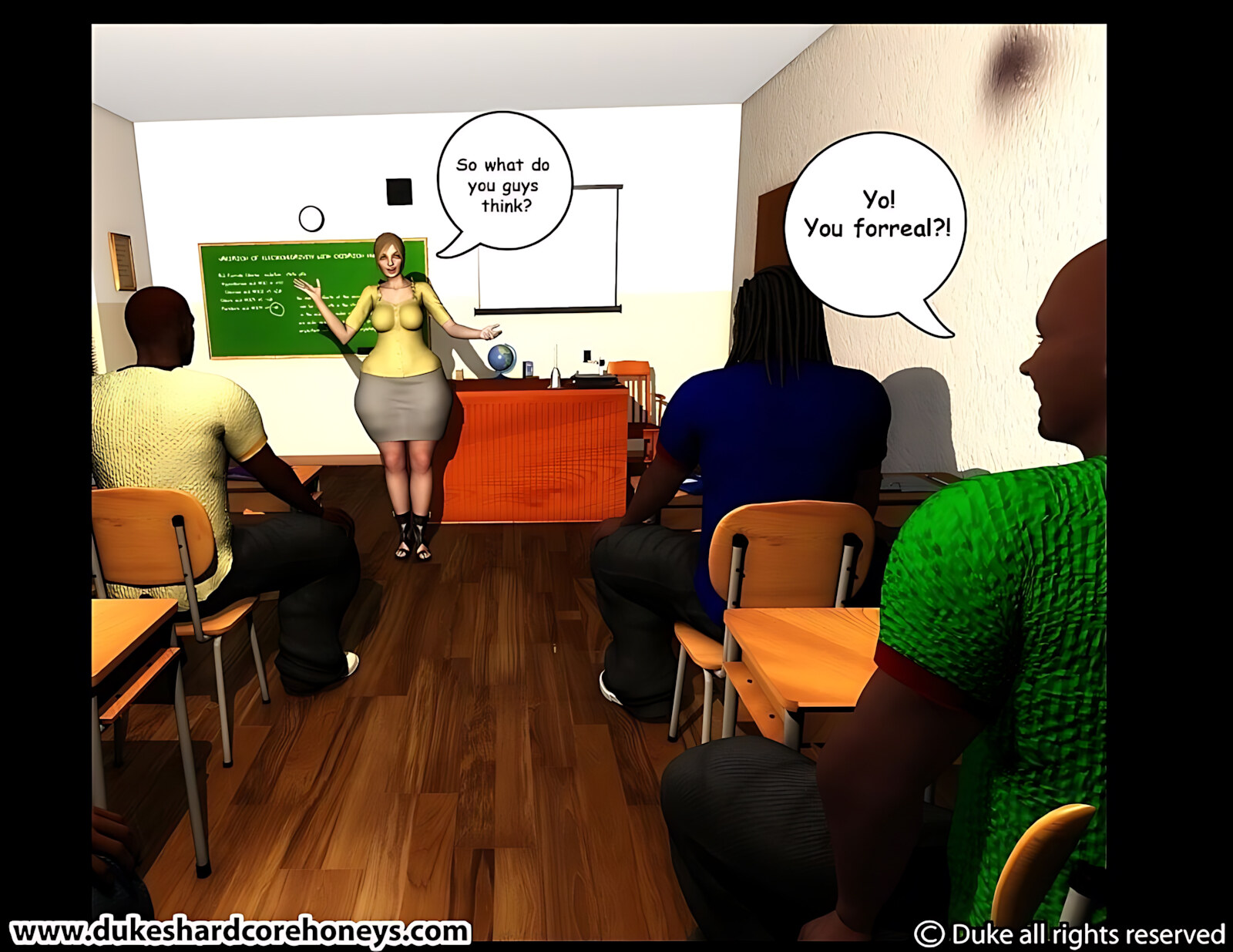 Mrs. Hani 3D [DukeHardcoreHoney], Mrs. Hani 3D 10, page 21 of 25