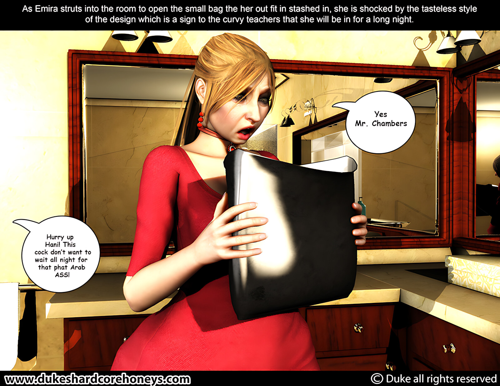 Mrs. Hani 3D [DukeHardcoreHoney], Mrs. Hani 3D 7, page 11 of 31