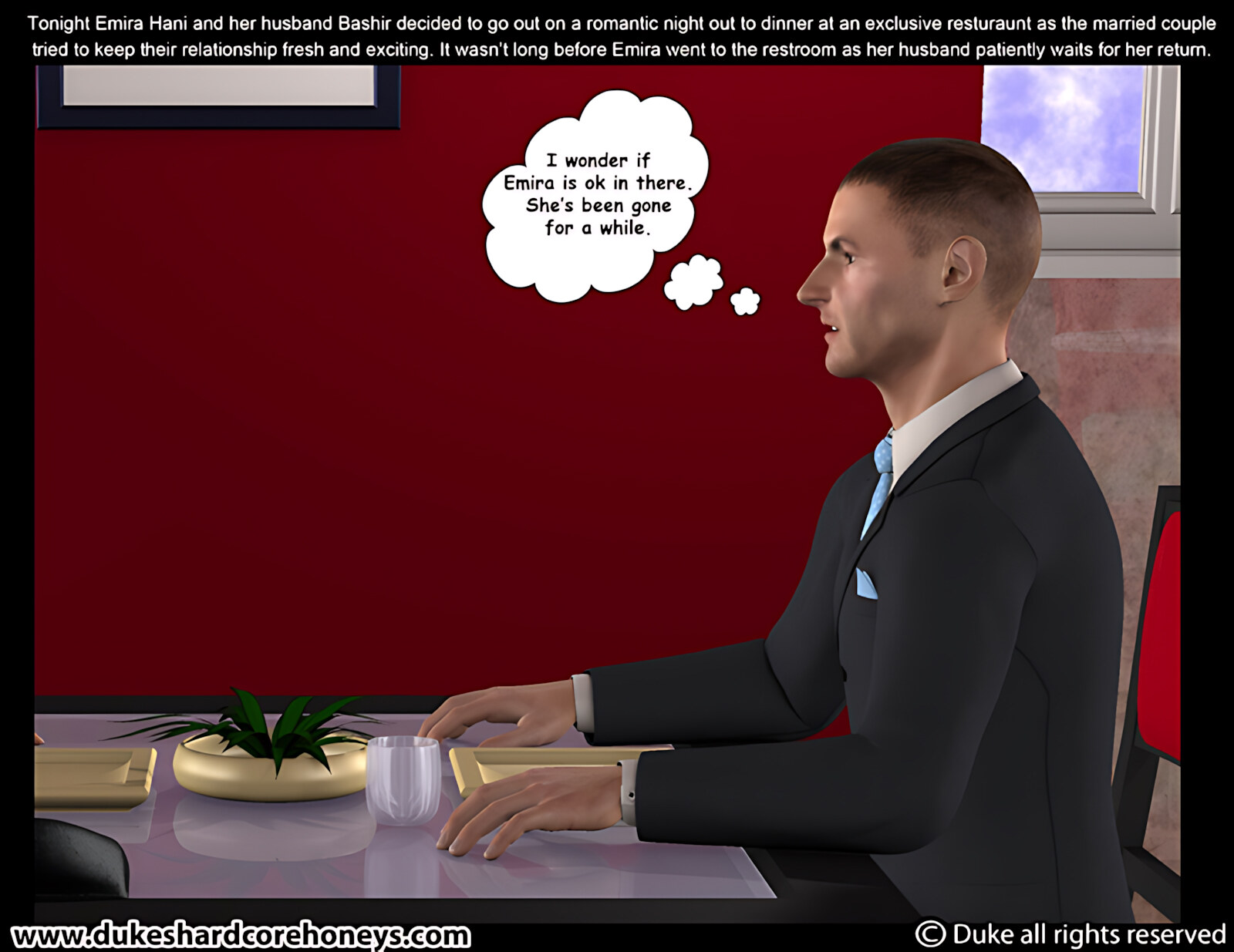Mrs. Hani 3D [DukeHardcoreHoney], Mrs. Hani 3D 3, page 2 of 25